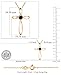 Load image into Gallery viewer, Dazzlingrock Collection 4mm Round Black Diamond Solitaire Twisted Criss Cross Pendant with 18 inch Gold Chain for Women (0.25 ctw, Color Black, Clarity Opaque) in 18K Rose Gold
